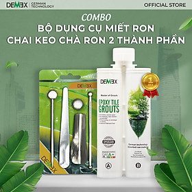 Mua Combo 1 Chai Keo Chà Ron  Bộ Dụng Cụ Miết Ron DEMEX