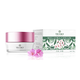 Kem làm mờ nám da Truesky chiết xuất hoa anh đào giúp dưỡng trắng da, làm mờ thâm nám, chống lão hoá 15g - Melasma Cream