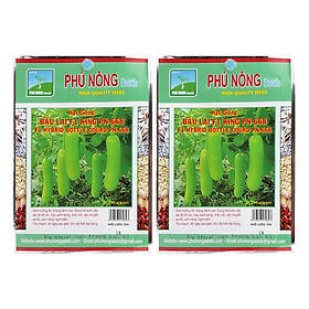 Bộ 2 gói Hạt giống Bầu sao - Gói 1g