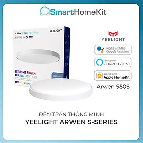 Mua Đèn Led Ốp Trần Thông Minh Yeelight Arwen S450/S550 - 50W - Led RGB hắt trần - Hỗ trợ Homekit  Mihome Global - Hàng chính hãng