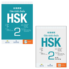 Combo Giáo Trình Chuẩn HSK 2 - Sách Bài Học và Bài tập (Bộ 2 cuốn)
