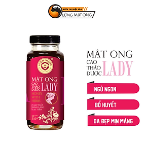 Mật ong thượng hạng - cao thảo dược Lady Honimore - dành cho Phụ nữ
(Mật ong rừng bổ sung cao Tam Thất, cao Lạc Tiên, cao Đinh Lăng)