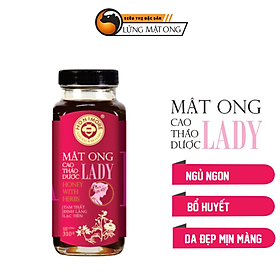 Mật ong thượng hạng - cao thảo dược Lady Honimore - dành cho Phụ nữ 
(Mật ong rừng bổ sung cao Tam Thất, cao Lạc Tiên, cao Đinh Lăng)