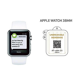 Mua Miếng dán ppf mỏng dành cho đồng hồ apple watch  tấm dán bảo vệ ốp lưng chống xước chống va đập
