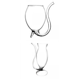 2pcs Cocktail Martini Glass Glassware Drinkware Wine Goblet for Bar Wedding