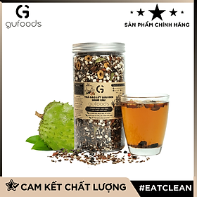 Trà mãng cầu GUfoods (hũ 100g) - Hỗ trợ giấc ngủ, Cải thiện tinh thần, Thanh mát, Eat clean, Healthy