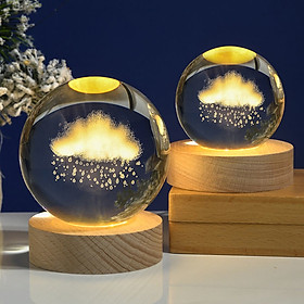 Mua Quả cầu pha lê phát sáng decor nhiều mẫu  đèn trang trí phòng ngủ quà tặng sinh nhật quà lưu niệm quà tặng bạn gái