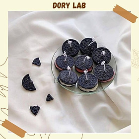 Nến Thơm Bánh Oreo Handmade Không Khói, Phụ Kiện - Dory Lab