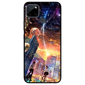 Ốp lưng dành cho realme c21y - c25y mẫu cặp đôi ánh sao