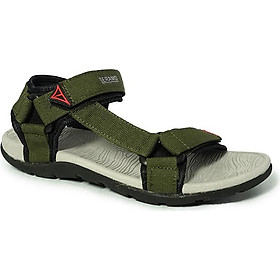 Giày Sandal Nam Quai Chéo TRM19 Xanh Rêu