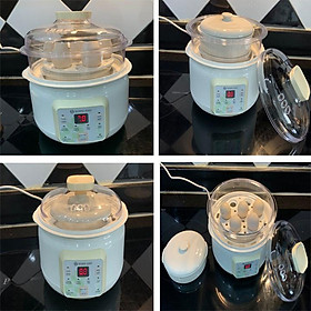 Mua Nồi Nấu Cháo Chậm  Nồi Ninh Hầm Chưng Yến Cách Thủy 1.5L Song Anh Cao Cấp
