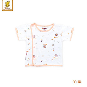 Áo sơ sinh BABIBOO áo sơ sinh tay ngắn vải cotton - BB148