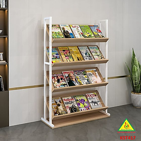 Mua Kệ trưng bày sản phẩm  hàng hóa   kệ trang trí khung sắt mặt gỗ KST417- Nội thất lắp ráp Viễn Đông Adv