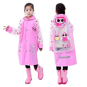 Mua Áo mưa trẻ em cao cấp hình thú đáng yêu cho bé 4-10 tuổi – AM005