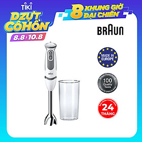 Máy xay cầm tay Braun Sản xuất 100% tại Châu Âu Số 1 thế giới - hàng chính hãng