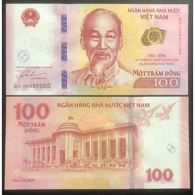 Mua Tờ tiền 100 đồng kỷ 65 năm thành lập ngân hàng nhà nước Việt Nam