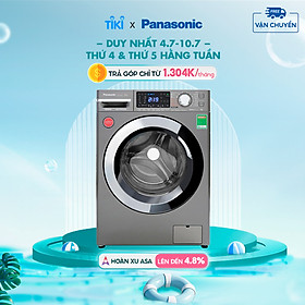 Mua  Lắp đặt trong vòng 24h  Máy Giặt Cửa Trước Panasonic 11 Kg NA-V11FX2LVT- Diệt Vi Khuẩn 99.9% - Hàng chính hãng