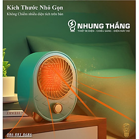 Mua Máy Sưởi Để Bàn MS-66991  Quạt Sưởi Mini - Công Nghệ Sưởi Gốm PTC - Làm Nóng Nhanh -Tích Hợp Tản Gió -Tiết Kiệm Điện - Có Video