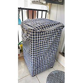 Áo che máy giặt cửa ngang (trước) cho máy từ 6 - 15 kg ,vải dù siêu bền tiện lợi , chống thấm nước , bảo vệ máy giặt dưới mọi thời tiết giao màu ngẫu nhiên