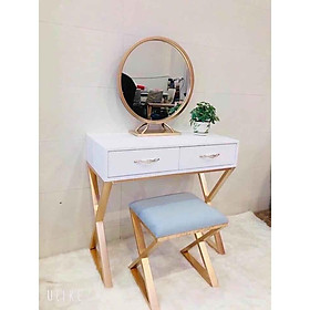 Mua Combo bàn ghế trang điểm chân / bàn trang điểm