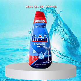 Gel rửa bát finish all in 1 max - 650ml