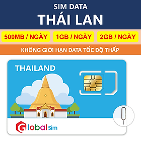 SIM DU LỊCH THÁI LAN - KHÔNG GIỚI HẠN DATA