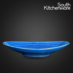 Dĩa sứ dáng con thuyền dĩa trang trí thức ăn Cường Phát 26.5x14.5 cm - 5