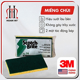 Mua Miếng cọ rửa đa năng 3M Scotch Brite 74 dùng lau chùi tường  bàn  thiết bị bếp  sàn chính hãng 3M Mỹ