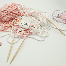 Round Circular Knitting  Bamboo   Accessories Kit 4.5mm
