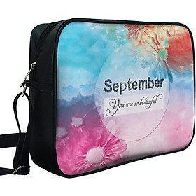 Túi Đeo Chéo Hộp Unisex In Hình September You Are So Beautiful - TCTE042
