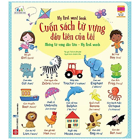 Sách - Cuốn sách từ vựng đầu tiên của tôi - Những từ vựng đầu tiên