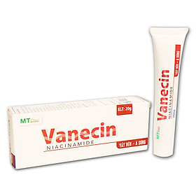 Kem bôi viêm da cơ địa, vảy nến, á sừng Vanecin 20g - Giảm ngứa rát, giảm sần sùi, tróc vảy