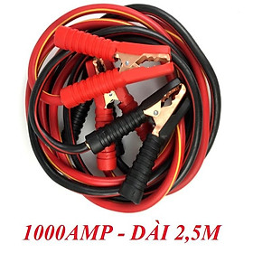 Mua Dây Câu Kích Bình Ắc Quy Cứu Hộ Ô Tô Xe Hơi Khẩn Cấp Dài 2.5 Mét