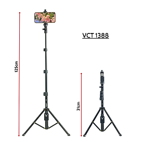 Mua Gậy tự sướng kiêm tripod Yunteng VCT 1388/1388L - HÀNG CHÍNH HÃNG