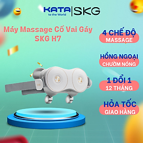 Máy massage Cổ Vai Gáy SKG H7 mát-xa như tay người