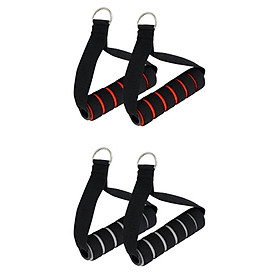 Nylon Resistance Bands Handle with Strong Nylon Strap Durable