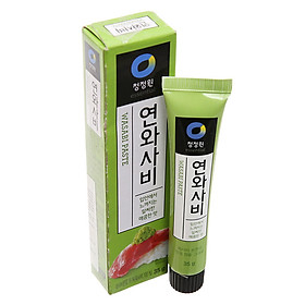 Mù Tạt Xanh Chung Jung One Daesang Hàn Quốc (Tuýt 35 Gram)