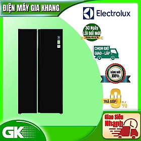 Mua  Freeship  Tủ lạnh Electrolux Inverter Side by side 624 lít - ESE6600A-BVN - Thực phẩm tươi ngon lâu hơn  cấp đông nhanh chóng  khử mùi diệt khuẩn  tiết kiệm điện tối đa  Hàng chính hãng 