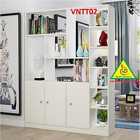 Mua TỦ KỆ TRANG TRÍ KIÊM VÁCH NGĂN VNTT02.1 - Nội thất lắp ráp Viendong Adv