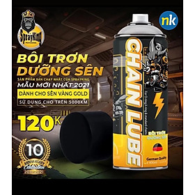 Chai xịt bảo dưỡng sên ,bôi trơn, chống kêu rít, ít văng SprayKing Chain Lube 400ml (Mẫu Mới)