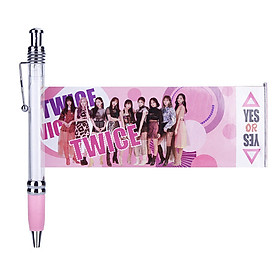 Bút Twice kéo ra hình Twice Yes or Yes