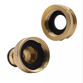 ĐẦU NỐI NHANH ĐỒNG TẠI VÒI PHI 21-27mm (1/2"-3/4") RA NỐI KHỚP NHANH