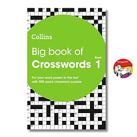 Collins Big Book of Crosswords Book 1: 300 puzzles | Games English Book / Ngoại văn Nhập khẩu