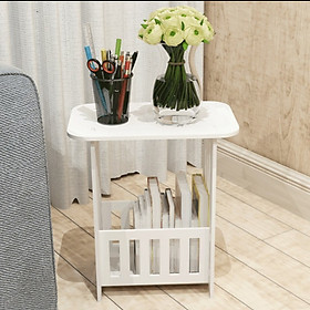 Mua BÀN CHỮ NHẬT 2 tầng chất liệu gỗ nhựa cao cấp sáng bóng  chống mốc  chống nước 100%
