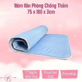 Mua SALE SỐC NỆM VĂN PHÒNG- ĐỆM NGỦ VĂN PHÒNG CHỐNG THẮM NƯỚC 75 X 180 X 3CM ( GIAO MÀU NGẪU NHIÊN )