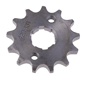 13T 13 Teeth 20mm 420 Chain Front Sprocket Cog for 125cc 140cc Pit Dirt Bike