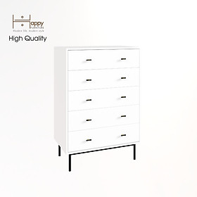 Mua  Happy Home Furniture  BECKY  Tủ đựng đồ 5 ngăn - chân sắt    80cm x 50cm x 118cm ( DxRxC)  THK_031