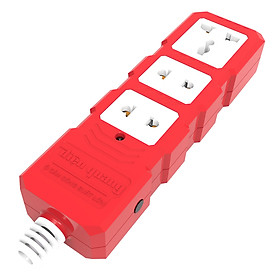 Ổ Cắm Công Suất Lớn Điện Quang ĐQ ESKHP 3RW ( 3 Lỗ, Màu Đỏ Trắng)