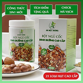 BỘT NGŨ CỐC DINH DƯỠNG 5IN1 AN MỘC HƯƠNG 1KG CÔNG THỨC MỚI, KHÔNG ĐẬU NÀNH