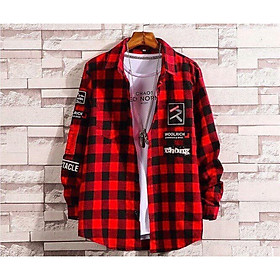 Áo sơ mi FLANNEL kẻ caro Unisex phong cách streetswear, Kẻ Caro Nam Nữ Form rộng Phong Cách, Áo Sơ Mi Khoác Ngoài Cao Cấp Siêu Đẹp, Áo khoác sowmi unisex form rộng CARO nam nữ phong cách ulzzang